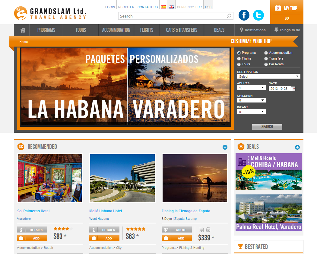 GrandSlam Travel Agency